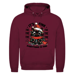 Herren Hoodie "It's Fine..." - Grafikmagie