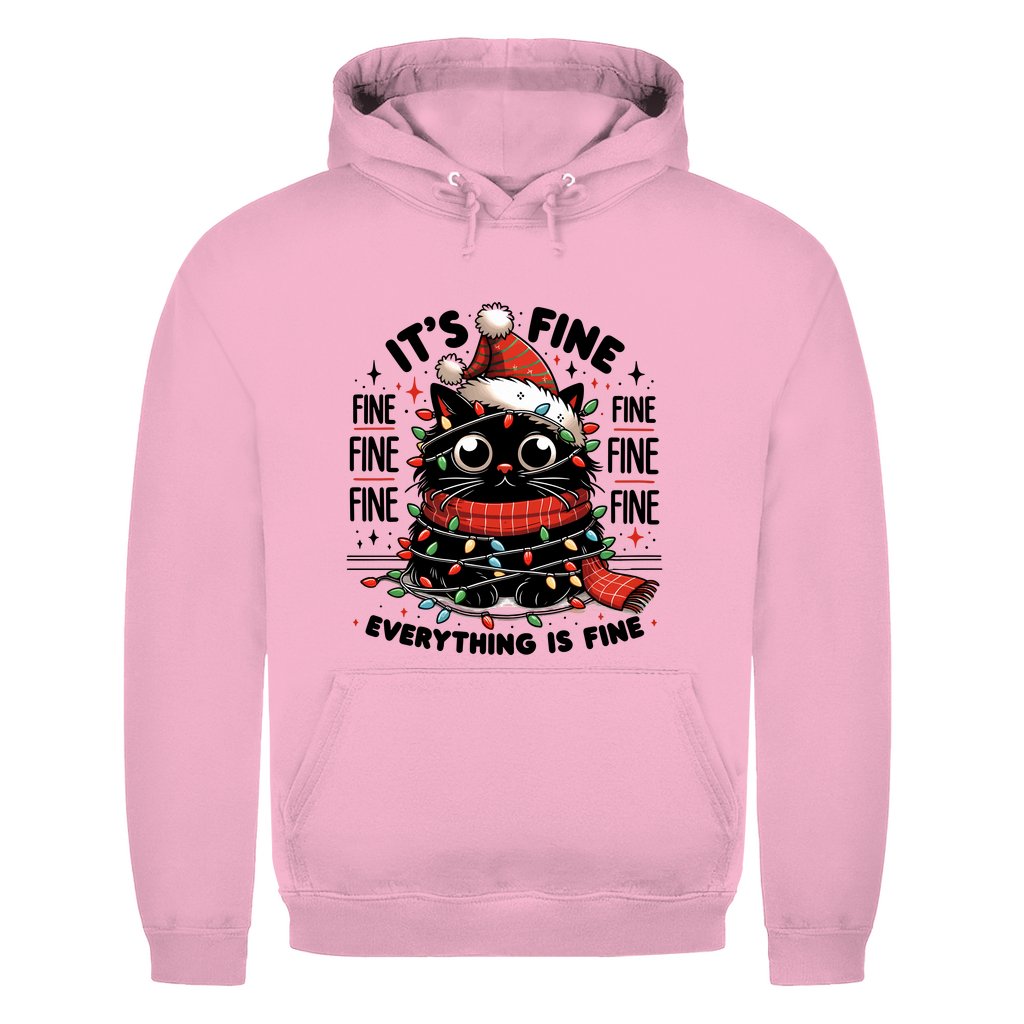 Herren Hoodie "It's Fine..." - Grafikmagie