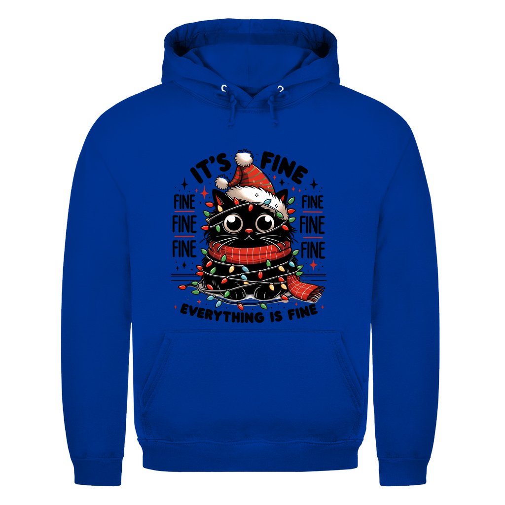 Herren Hoodie "It's Fine..." - Grafikmagie