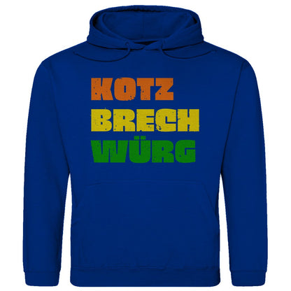 Herren Hoodie "Kotz Brech Würg" - Grafikmagie