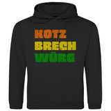 Herren Hoodie "Kotz Brech Würg" - Grafikmagie