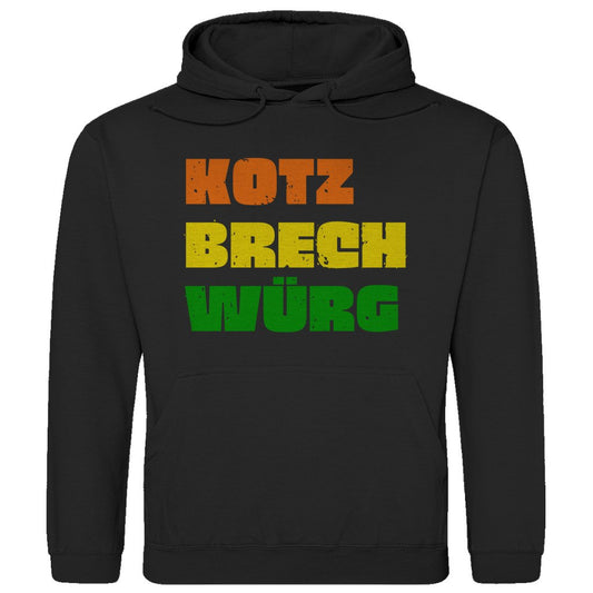 Herren Hoodie "Kotz Brech Würg" - Grafikmagie