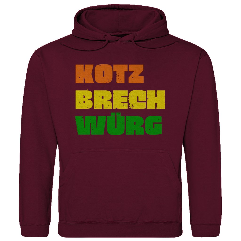 Herren Hoodie "Kotz Brech Würg" - Grafikmagie