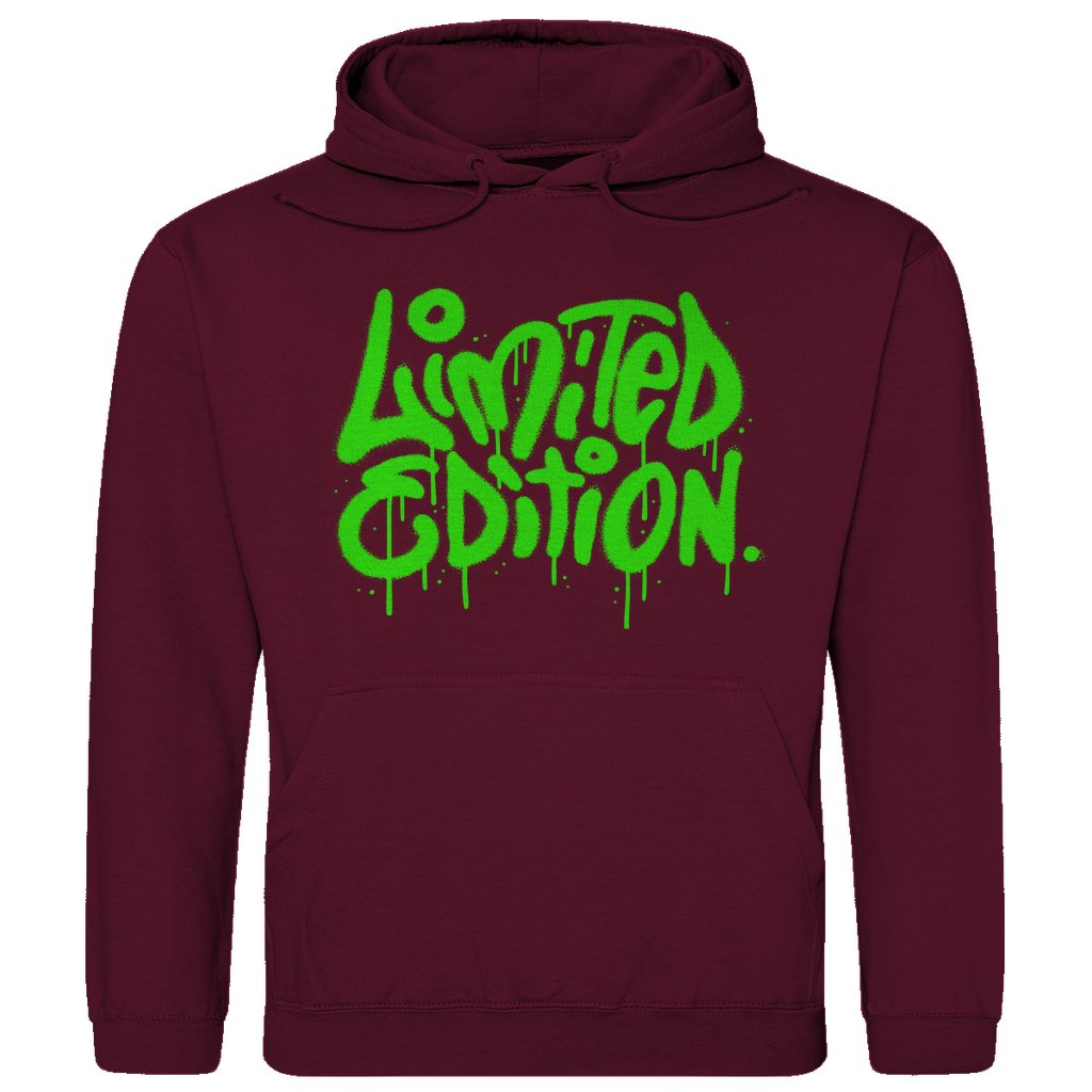 Herren Hoodie "Limited Edition green" - Grafikmagie