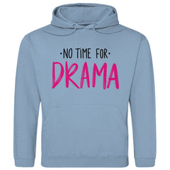 Herren Hoodie "No Time for Drama" - Grafikmagie