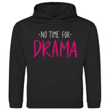 Herren Hoodie "No Time for Drama" - Grafikmagie