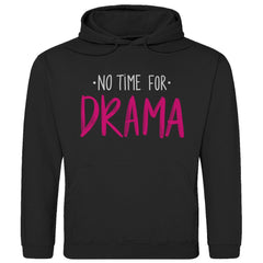 Herren Hoodie "No Time for Drama" - Grafikmagie