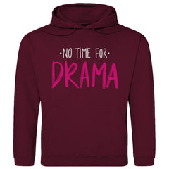 Herren Hoodie "No Time for Drama" - Grafikmagie