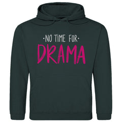 Herren Hoodie "No Time for Drama" - Grafikmagie
