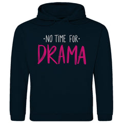 Herren Hoodie "No Time for Drama" - Grafikmagie