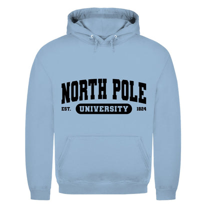 Herren Hoodie "North Pole University" - Grafikmagie