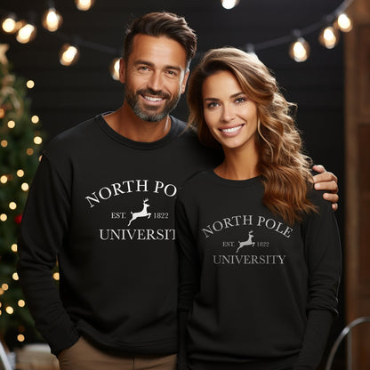 Herren Hoodie "North Pole University" - Grafikmagie