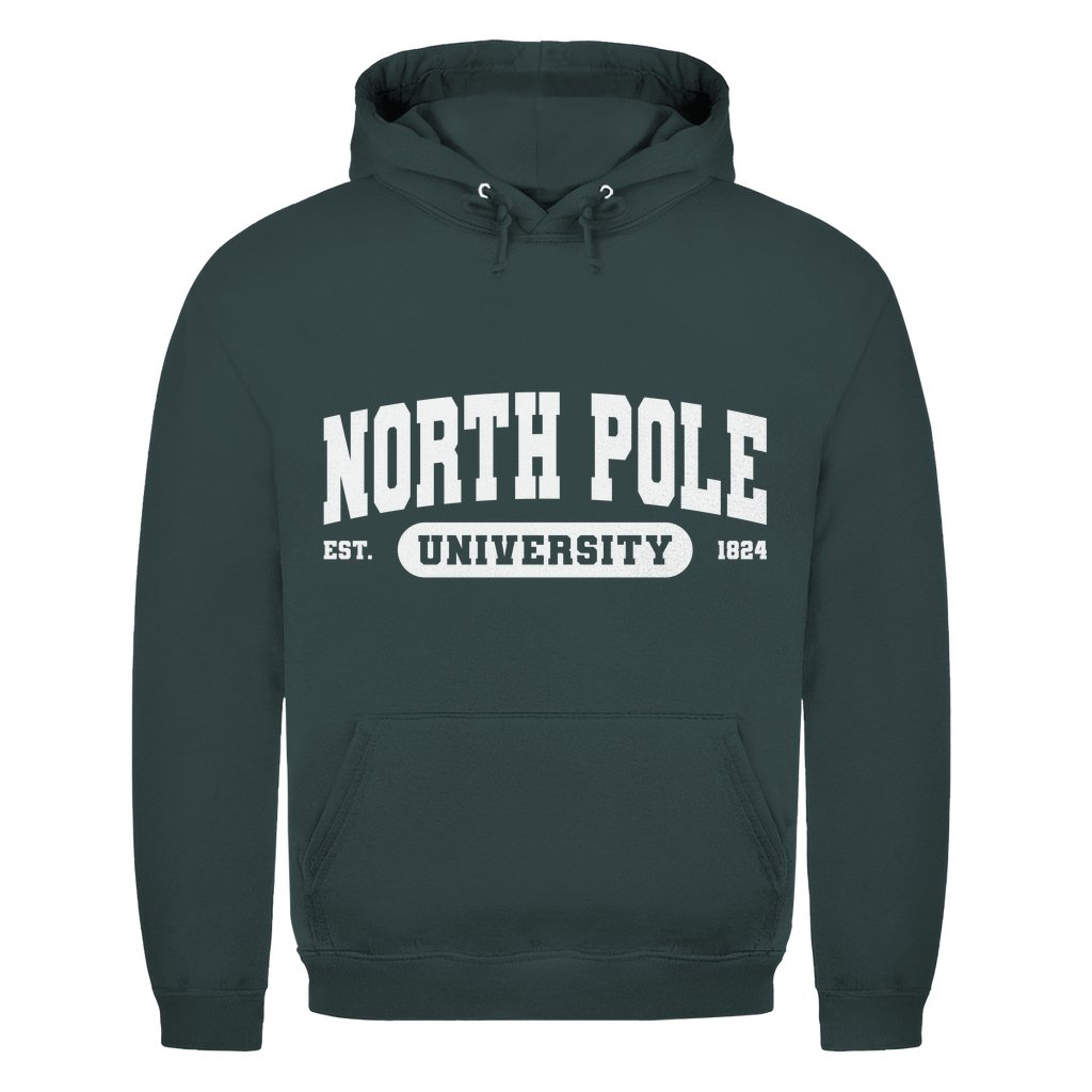 Herren Hoodie "North Pole University" - Grafikmagie