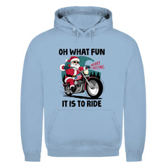 Herren Hoodie "OH What fun it is to ride" - Grafikmagie
