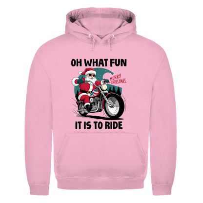 Herren Hoodie "OH What fun it is to ride" - Grafikmagie