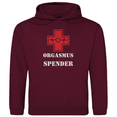 Herren Hoodie "Orgasmus Spender" - Grafikmagie