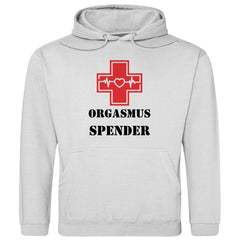 Herren Hoodie "Orgasmus Spender" - Grafikmagie