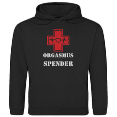 Herren Hoodie "Orgasmus Spender" - Grafikmagie