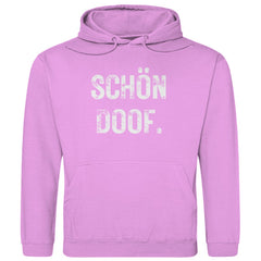 Herren Hoodie "Schön Doof" - Grafikmagie