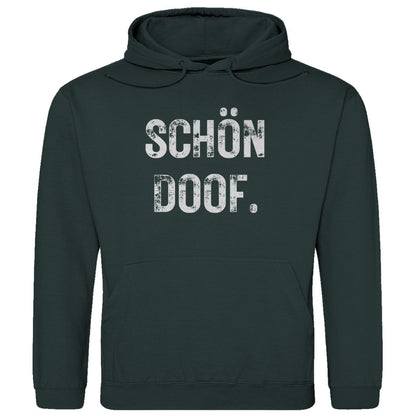 Herren Hoodie "Schön Doof" - Grafikmagie