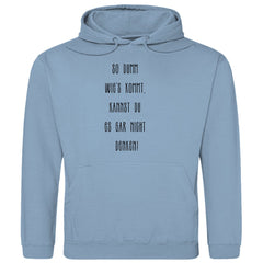 Herren Hoodie "So Dumm wies kommt..." - Grafikmagie