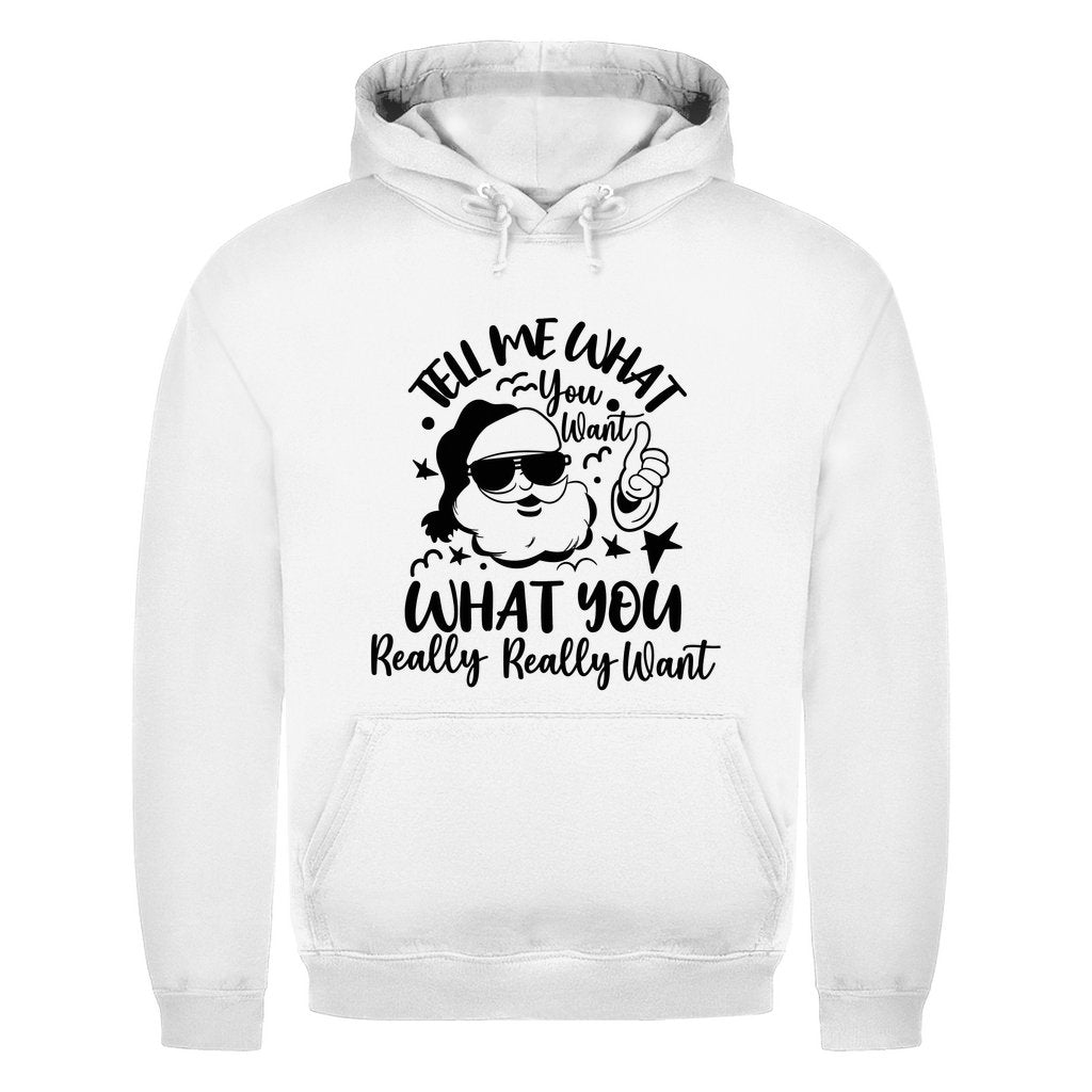 Herren Hoodie " Tell me what you want..." - Grafikmagie