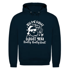 Herren Hoodie " Tell me what you want..." - Grafikmagie