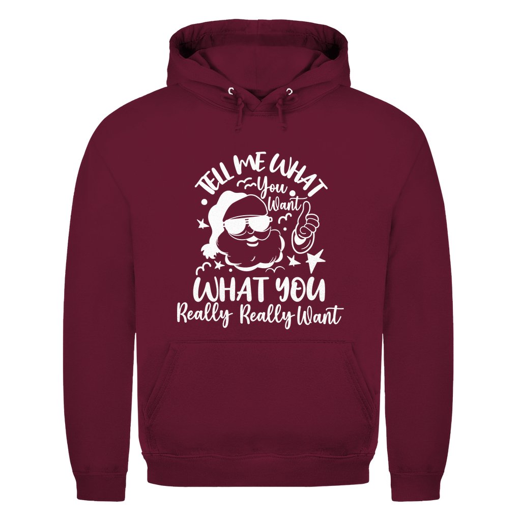 Herren Hoodie " Tell me what you want..." - Grafikmagie