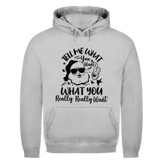 Herren Hoodie " Tell me what you want..." - Grafikmagie