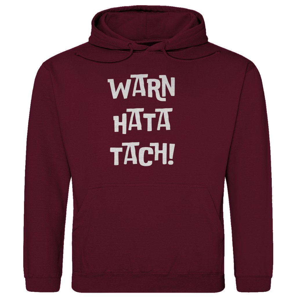 Herren Hoodie "Warn Hata Tach" - Grafikmagie