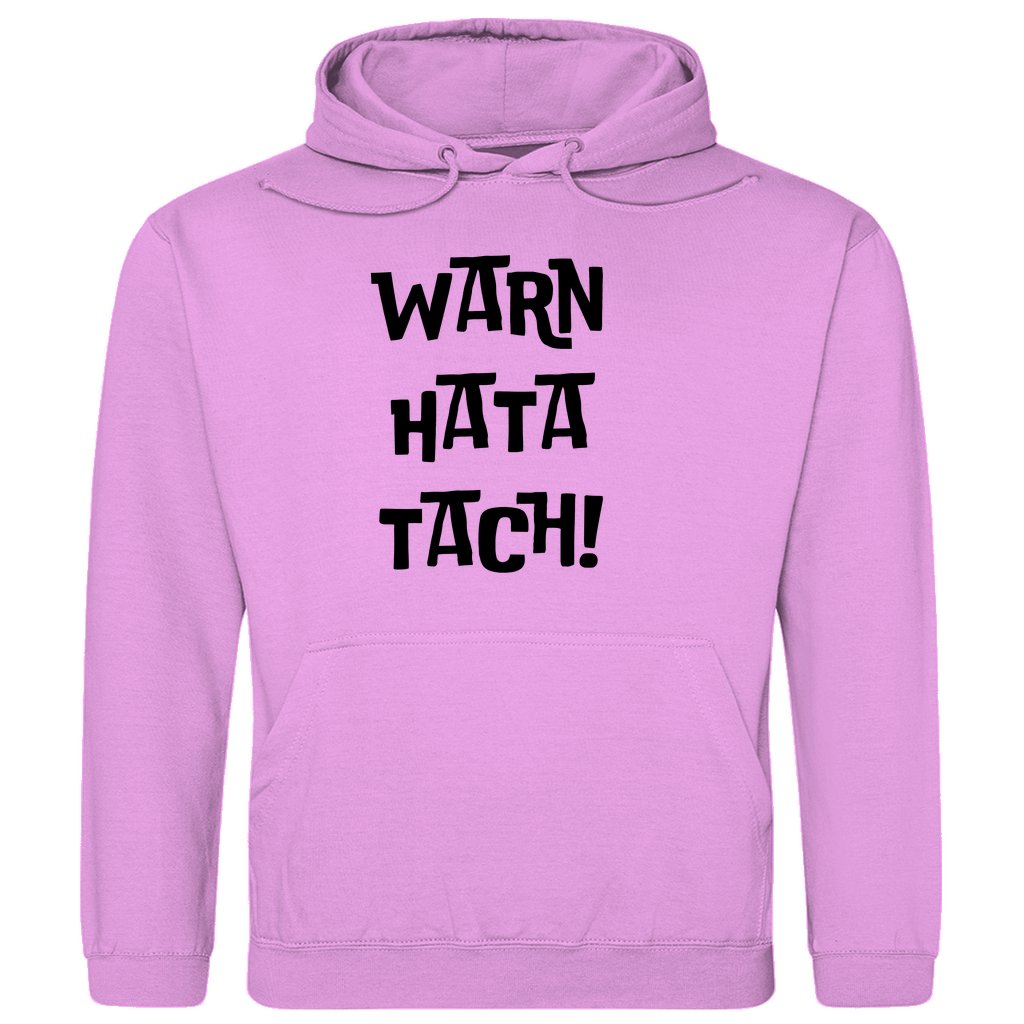 Herren Hoodie "Warn Hata Tach" - Grafikmagie