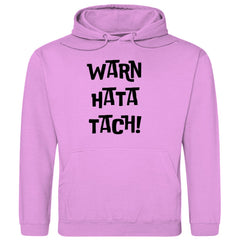 Herren Hoodie "Warn Hata Tach" - Grafikmagie