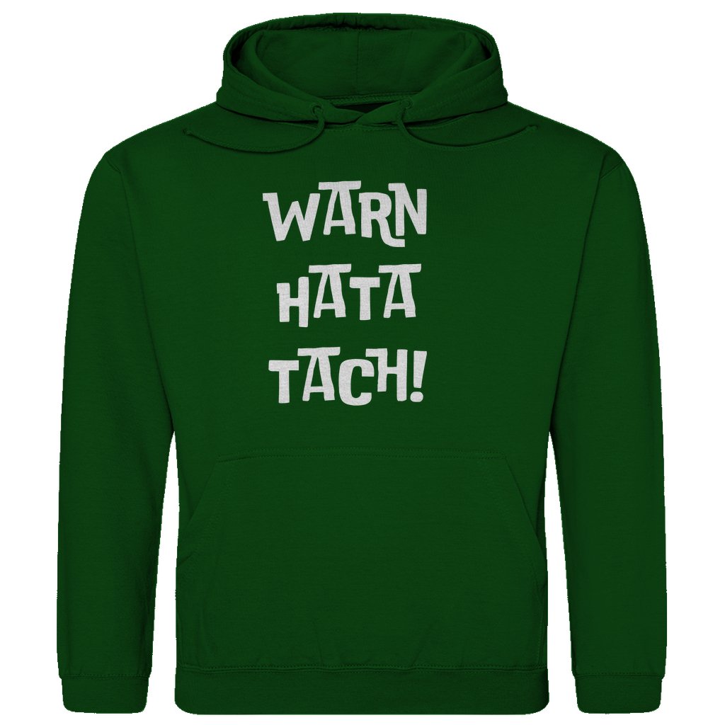 Herren Hoodie "Warn Hata Tach" - Grafikmagie