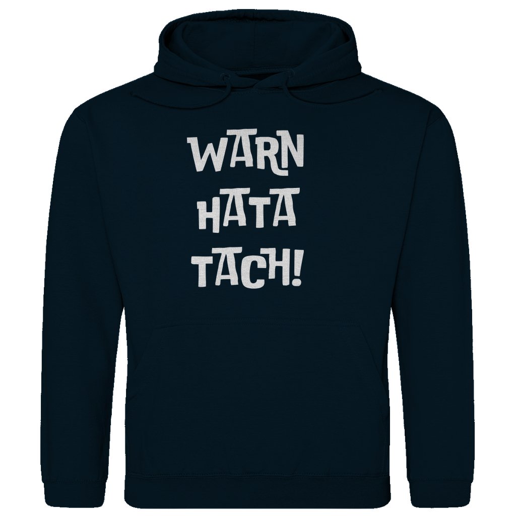 Herren Hoodie "Warn Hata Tach" - Grafikmagie