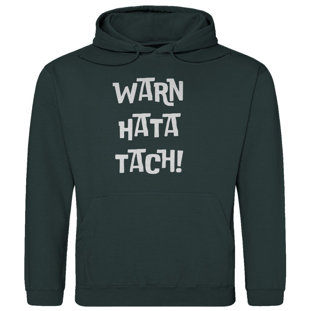 Herren Hoodie "Warn Hata Tach" - Grafikmagie
