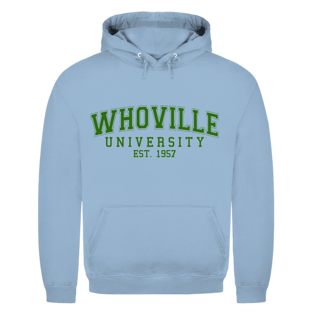 Herren Hoodie "Whoville University" - Grafikmagie