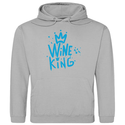 Herren Hoodie "Wine King" - Grafikmagie