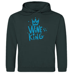 Herren Hoodie "Wine King" - Grafikmagie