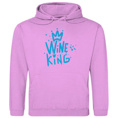 Herren Hoodie "Wine King" - Grafikmagie