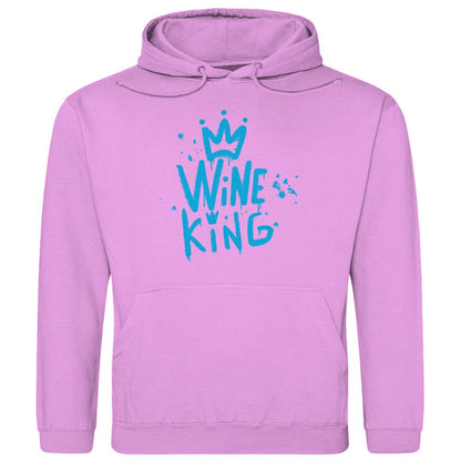 Herren Hoodie "Wine King" - Grafikmagie