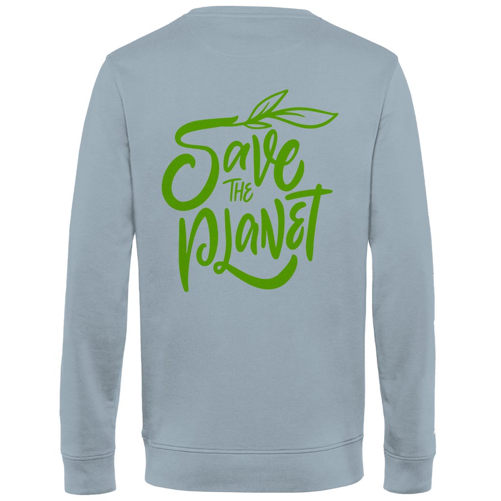 Herren Sweatshirt "Safe the Planet" - Grafikmagie