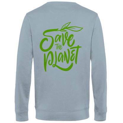 Herren Sweatshirt "Safe the Planet" - Grafikmagie