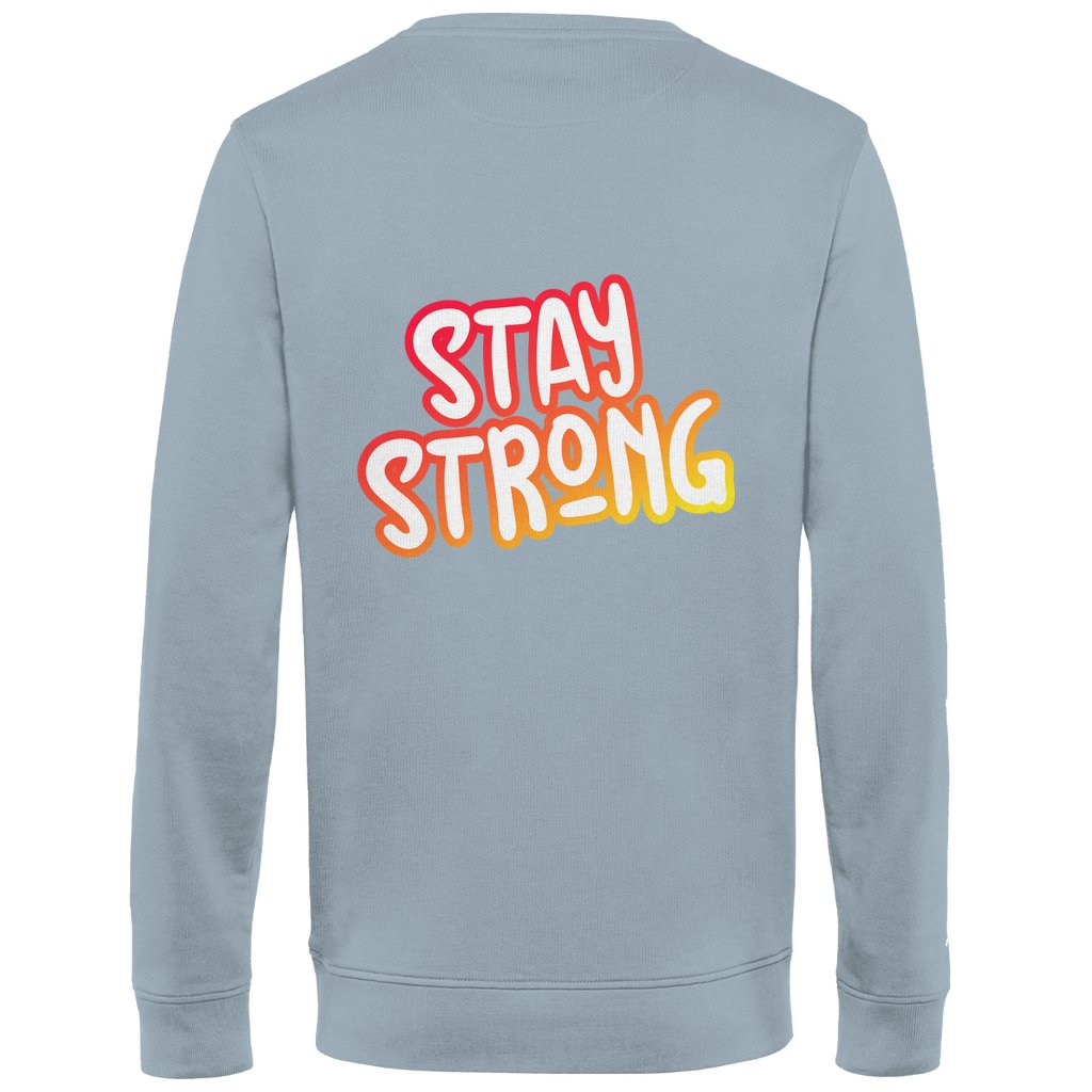 Herren Sweatshirt "Stay Strong" - Grafikmagie