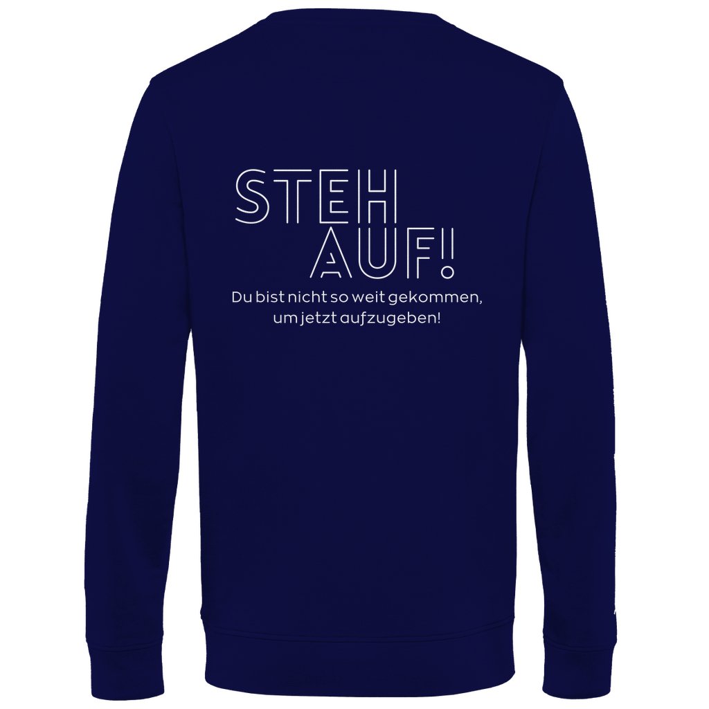 Herren Sweatshirt "Steh auf" - Grafikmagie