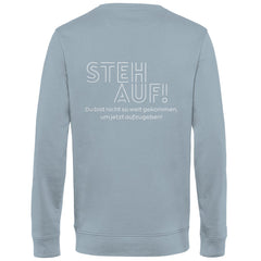 Herren Sweatshirt "Steh auf" - Grafikmagie