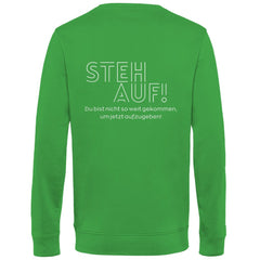Herren Sweatshirt "Steh auf" - Grafikmagie