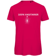 Herren T-Shirt "100% Vagitarier" - Grafikmagie