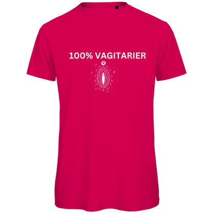 Herren T-Shirt "100% Vagitarier" - Grafikmagie