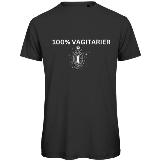 Herren T-Shirt "100% Vagitarier" - Grafikmagie