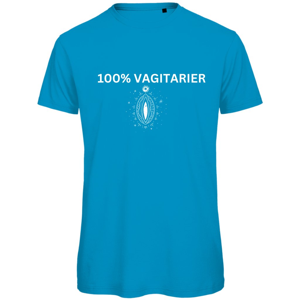 Herren T-Shirt "100% Vagitarier" - Grafikmagie